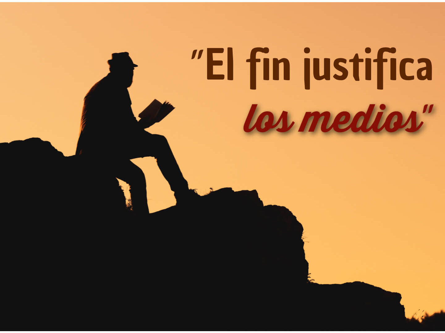 Etica El Fin Justifica Los Medios chequeformacion.es