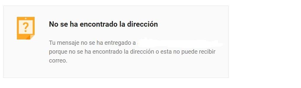 El mensaje no se entregó: Causas y soluciones al rechazo de correos ...